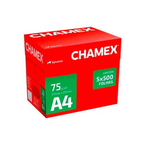 Caixa Papel Sulfite A4 75g Chamex